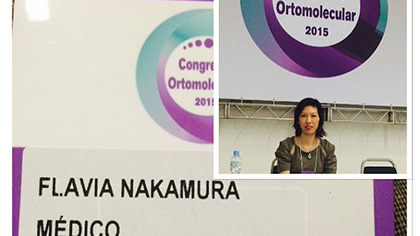 Palestra no Congresso de Ortomolecular 2015